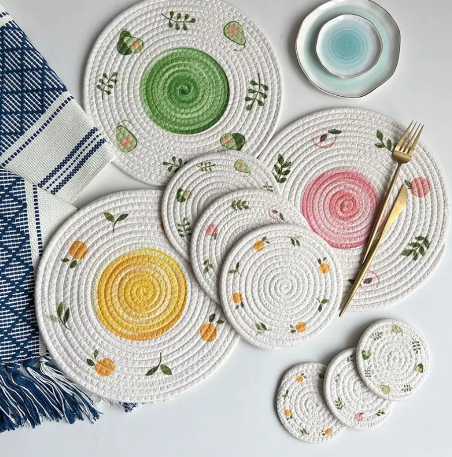 COLOURFUL PLACEMATS