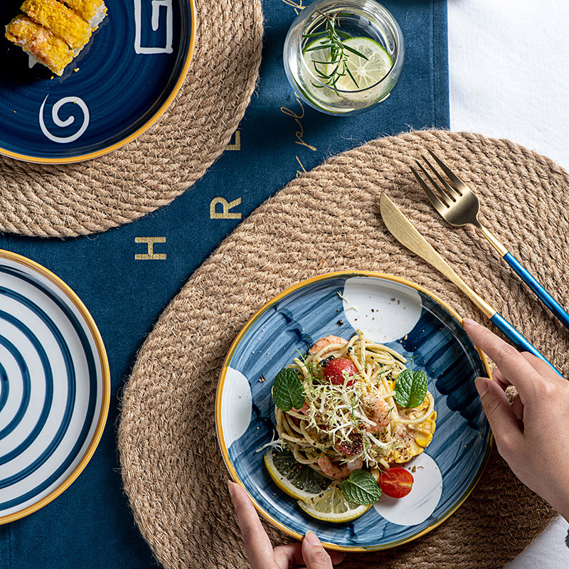 HANDMADE WASHABLE JUTE PLACEMATS