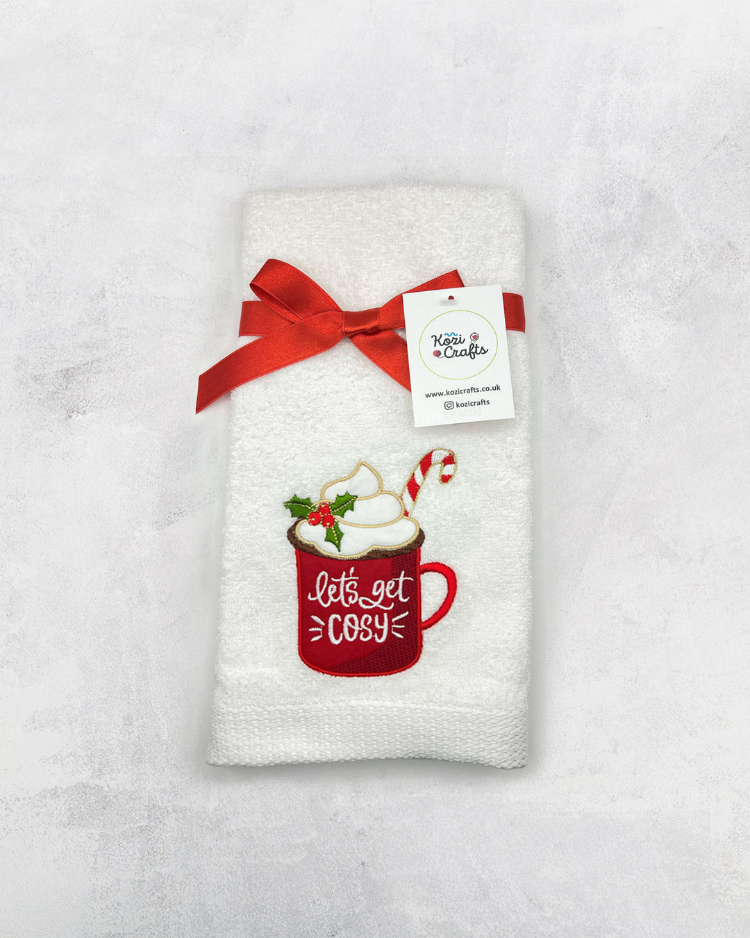 CHRISTMAS HAND TOWELS | 100% COTTON