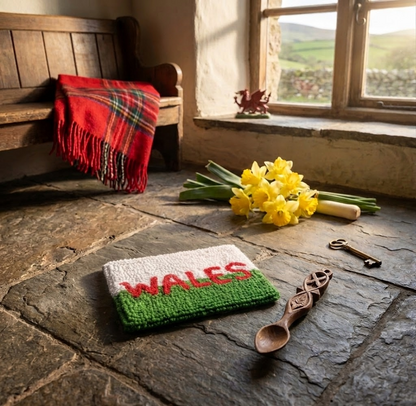 Wales Flag Coaster
