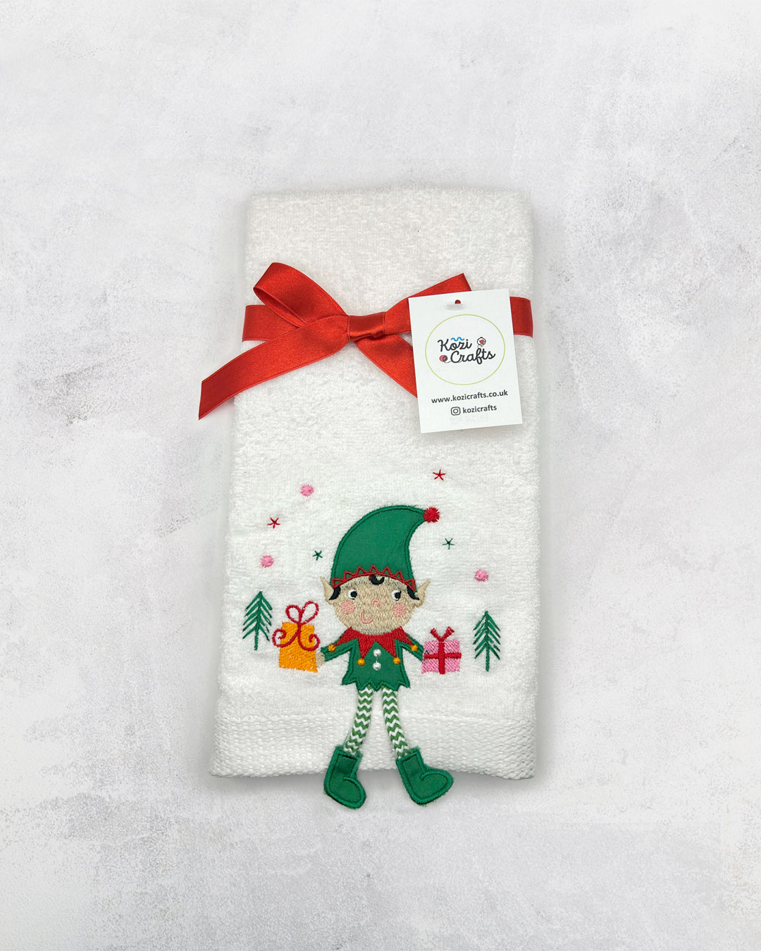 CHRISTMAS HAND TOWELS | 100% COTTON