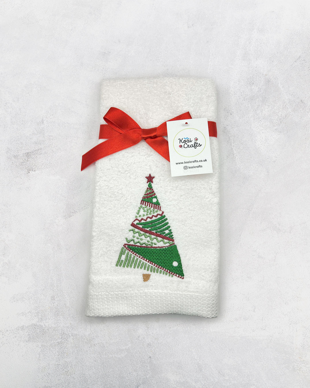 CHRISTMAS HAND TOWELS | 100% COTTON