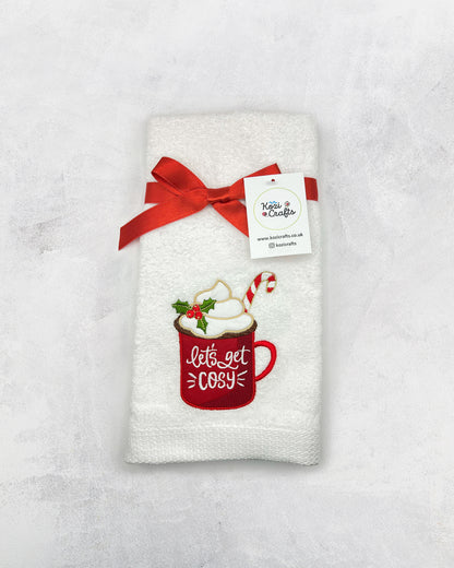 CHRISTMAS HAND TOWELS | 100% COTTON