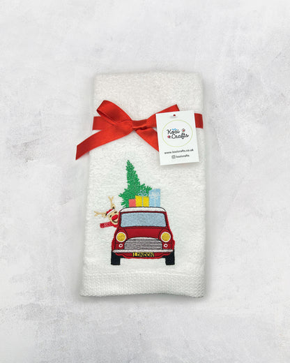 CHRISTMAS HAND TOWELS | 100% COTTON