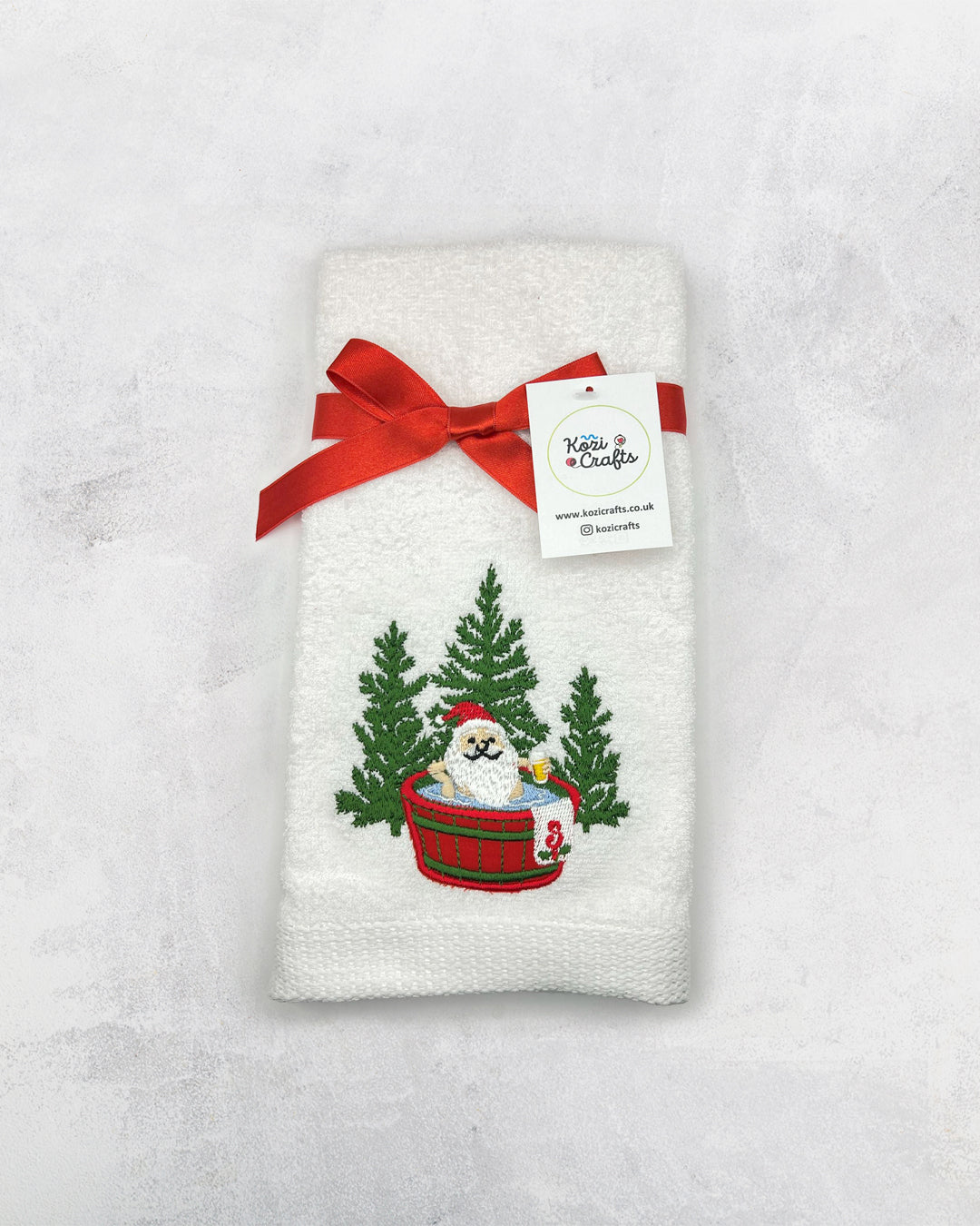 CHRISTMAS HAND TOWELS | 100% COTTON